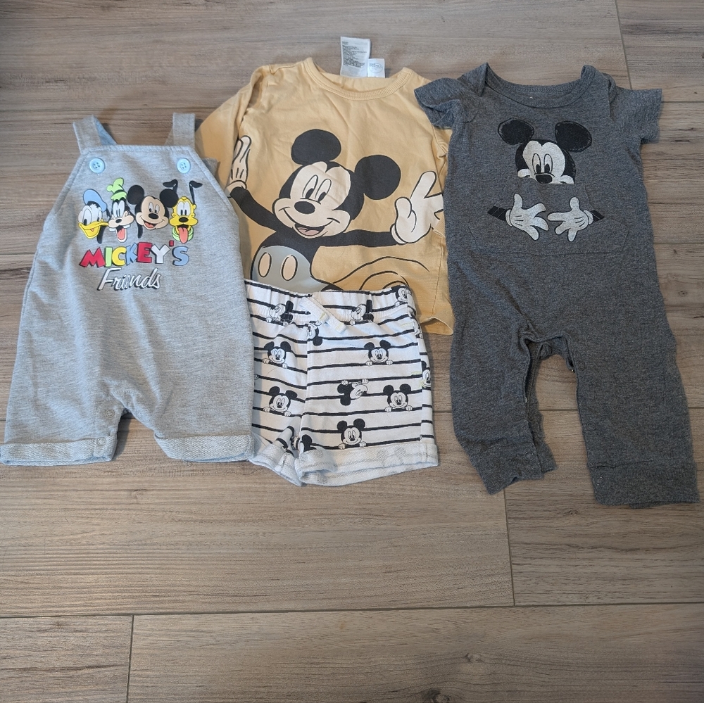 Disney Kids Matching Set - Gray, Yellow, Black - Picture 2 of 3